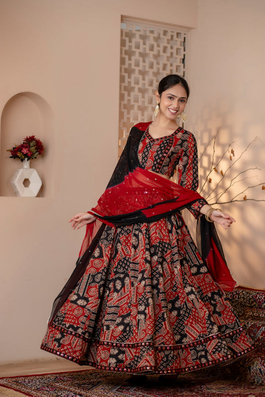 Cotton Printed Chaniya Choli