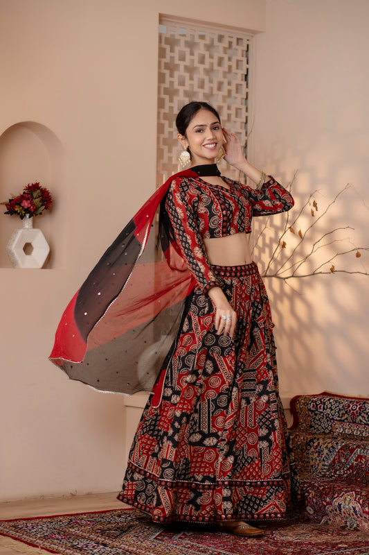 Cotton Printed Chaniya Choli