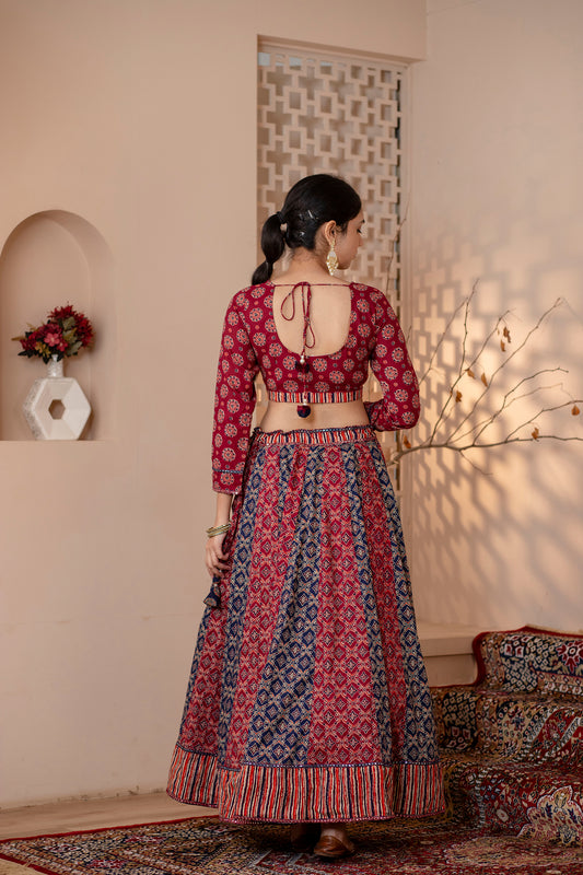 Cotton Printed Chaniya Choli