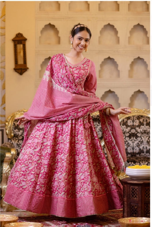 Cotton Printed Chaniya Choli