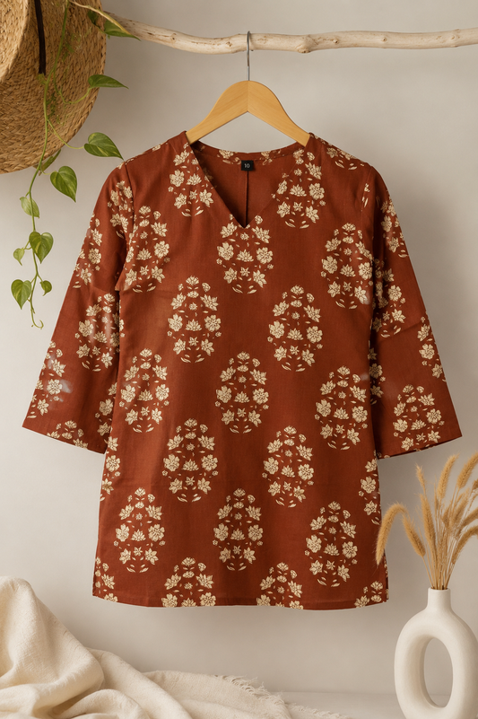 Cotton Short Kurti