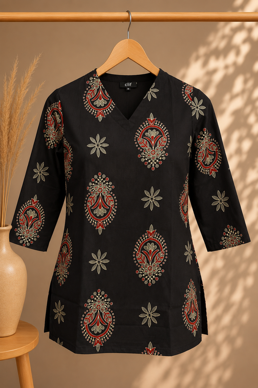 Cotton Short Kurti