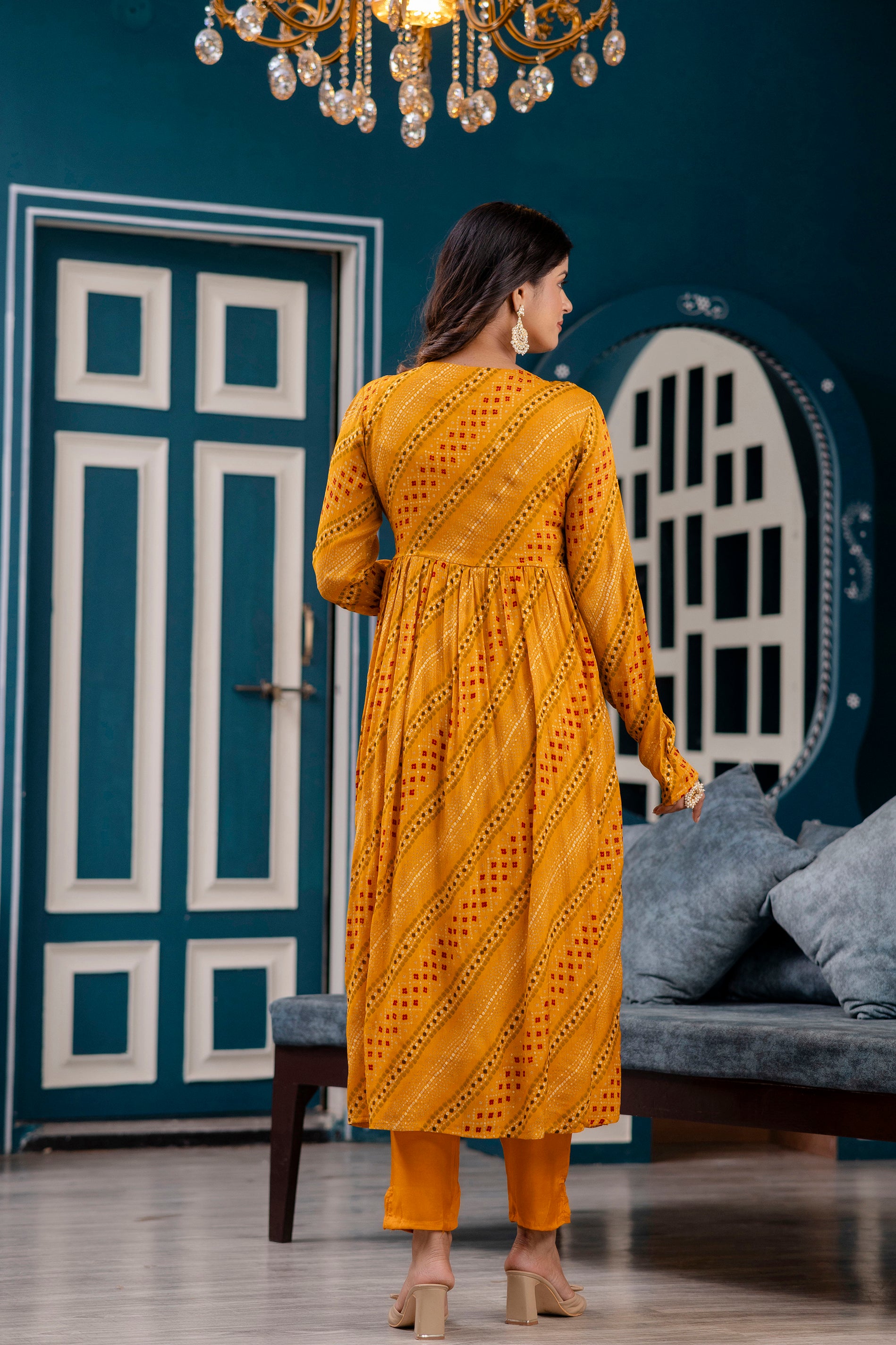 Alia Cut Kurti Pant and Dupatta