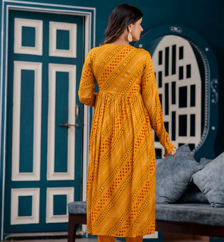 Alia Cut Kurti Pant and Dupatta