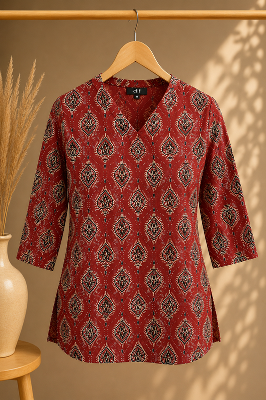 Cotton Short Kurti
