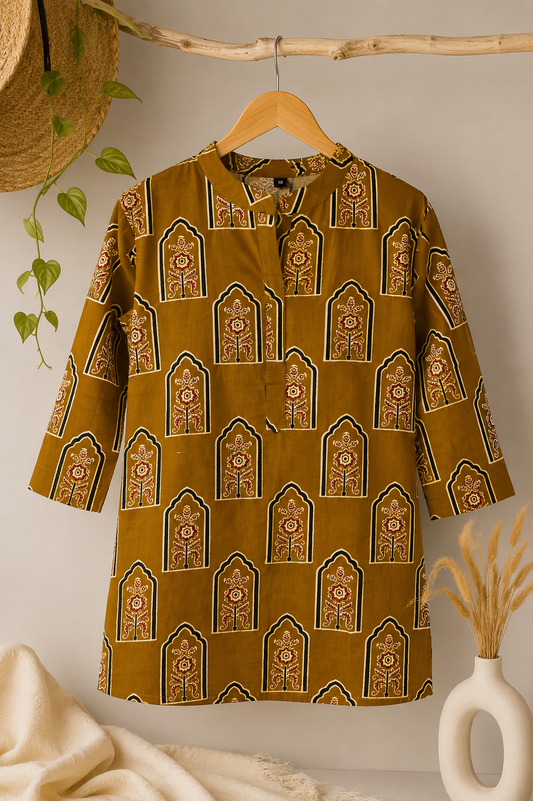 Cotton Short Kurti