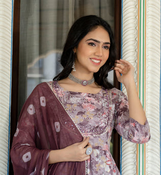 Nayra Cut Kurti With Pant and Dupatta