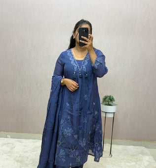 Organza A-line Suit Set