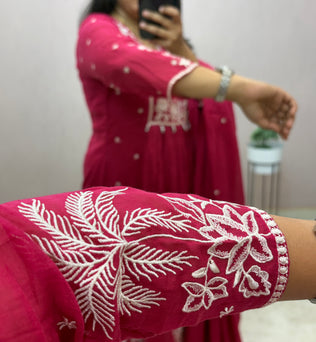 Mul Cotton A-line Suit Set