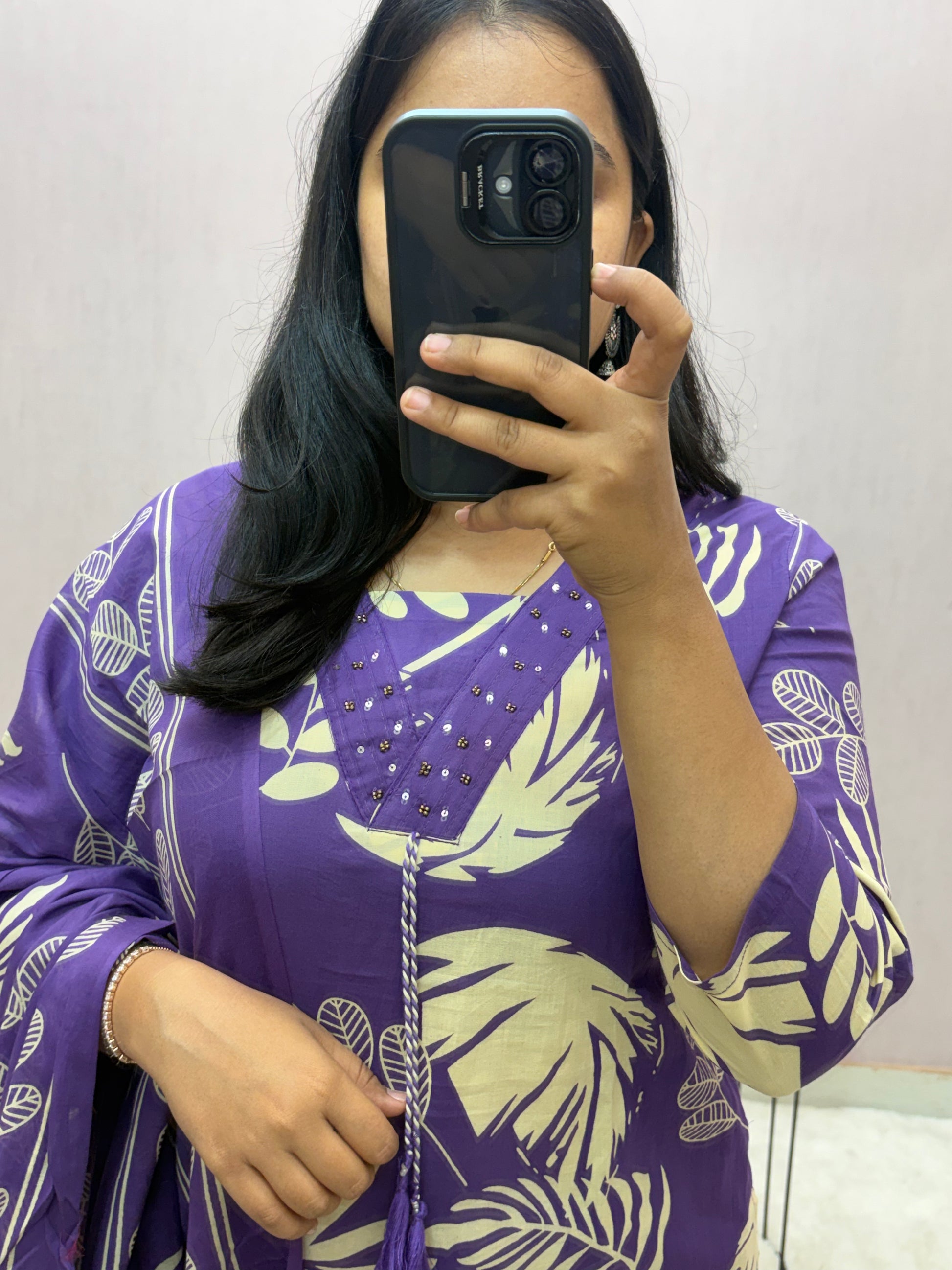 Cotton Straight Suit Set