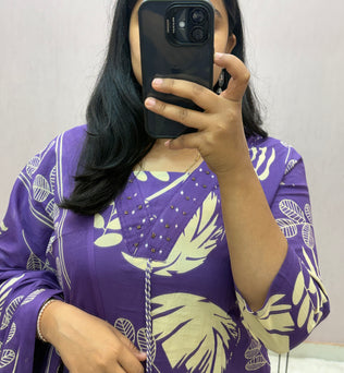 Cotton Straight Suit Set