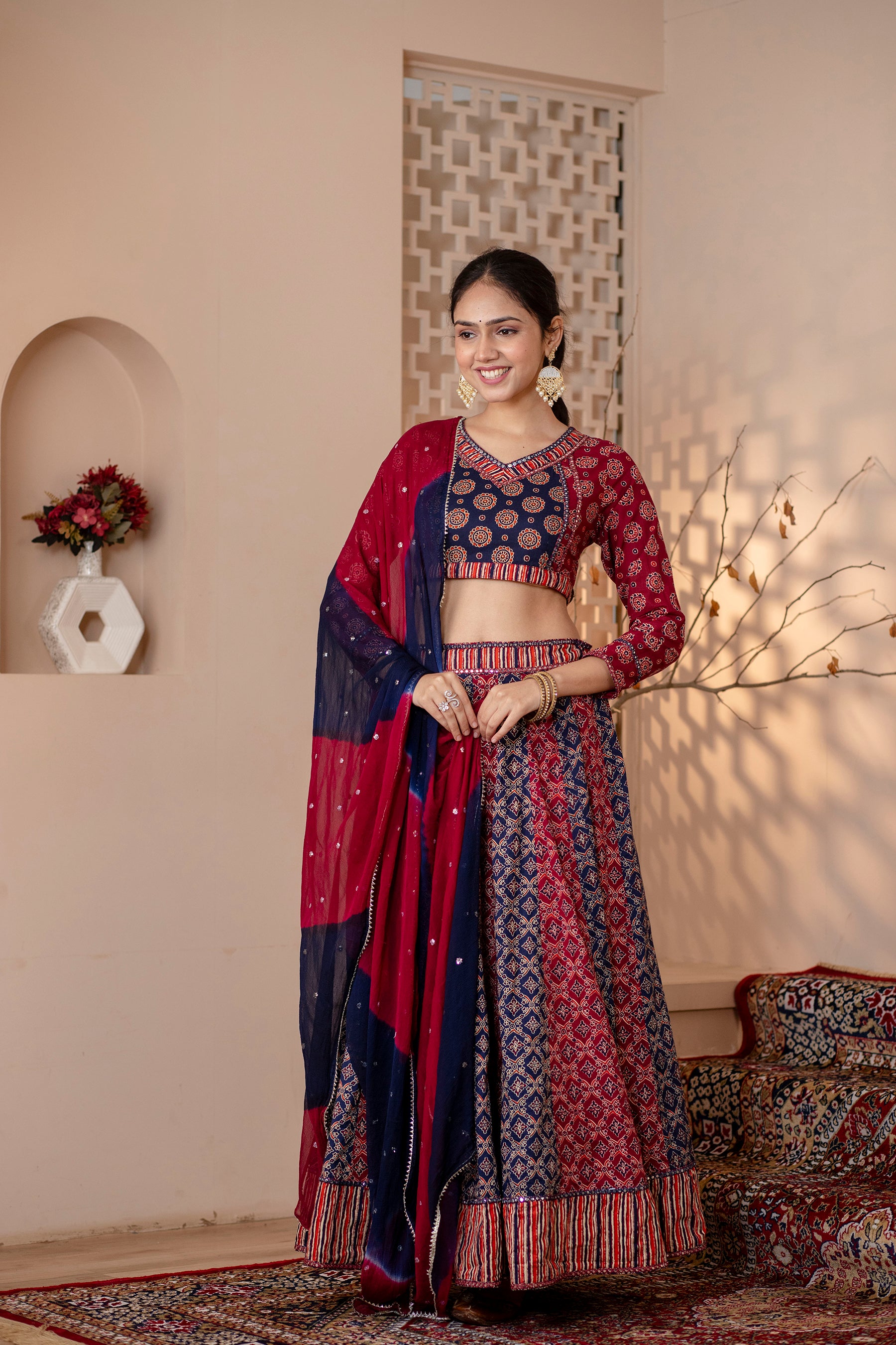 Cotton  Printed Chaniya Choli