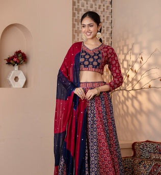 Cotton  Printed Chaniya Choli