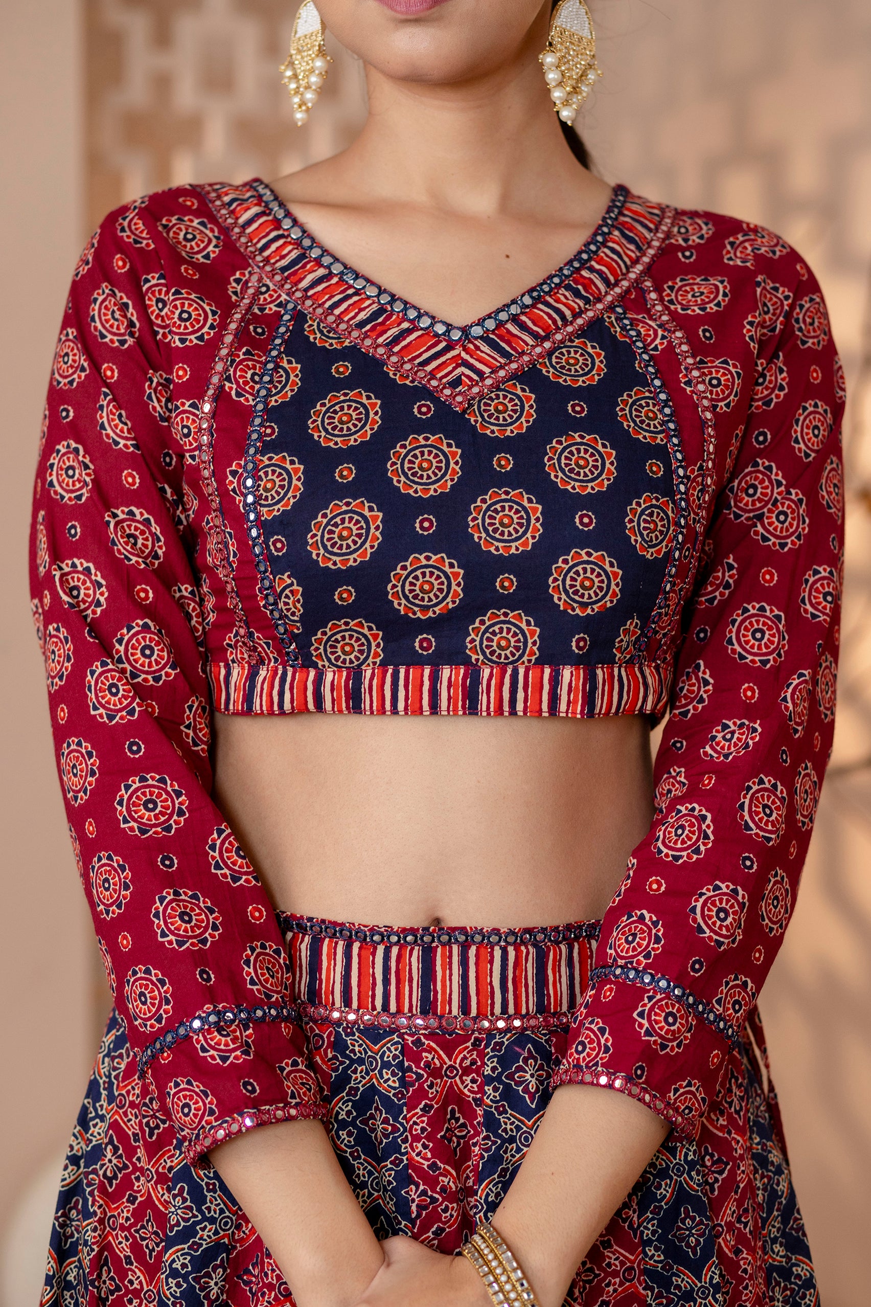 Cotton  Printed Chaniya Choli