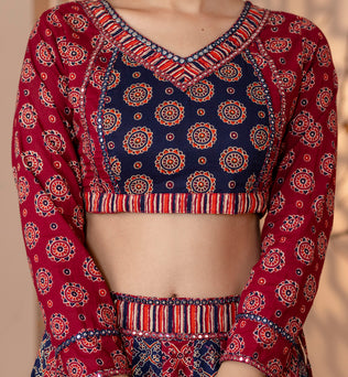 Cotton  Printed Chaniya Choli