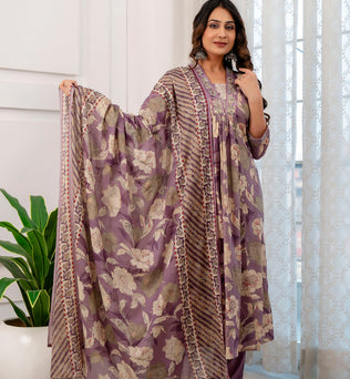 A-Line Kurti Pant Dupatta