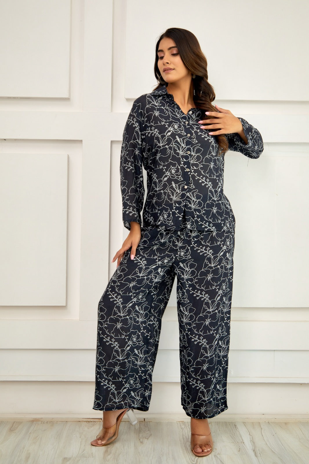 Muslin Viscose Co-ord Set