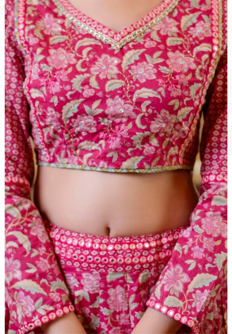 Cotton Printed Chaniya Choli