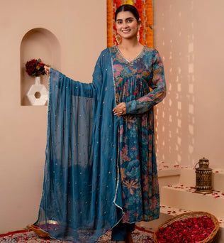 Alia Kurti Pant Dupatta Set