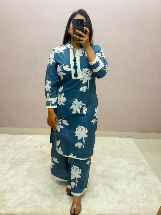 Cotton Printed Co-ord Set