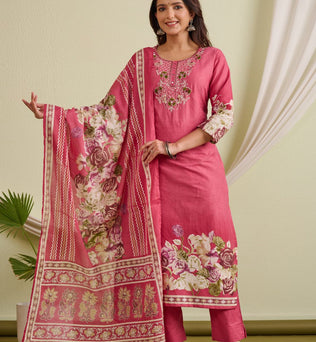 Cotton Straight Suit Set