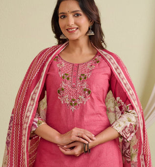 Cotton Straight Suit Set
