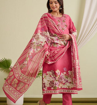 Cotton Straight Suit Set