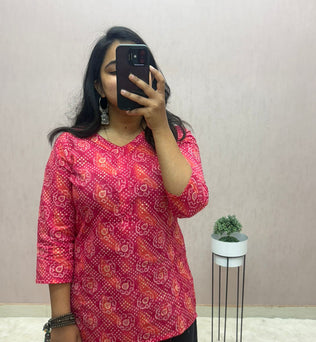 Cotton Printed Kurti