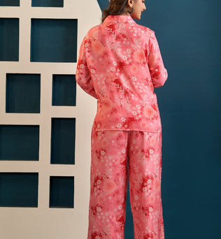 Muslin Viscose Printed Co-ord Set