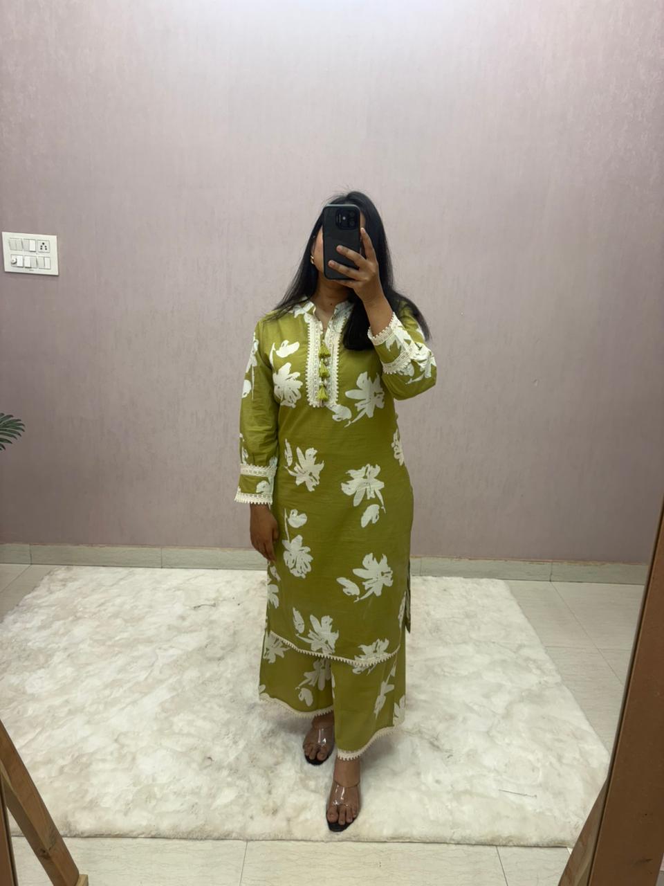 Cotton Printed Co-ord Set