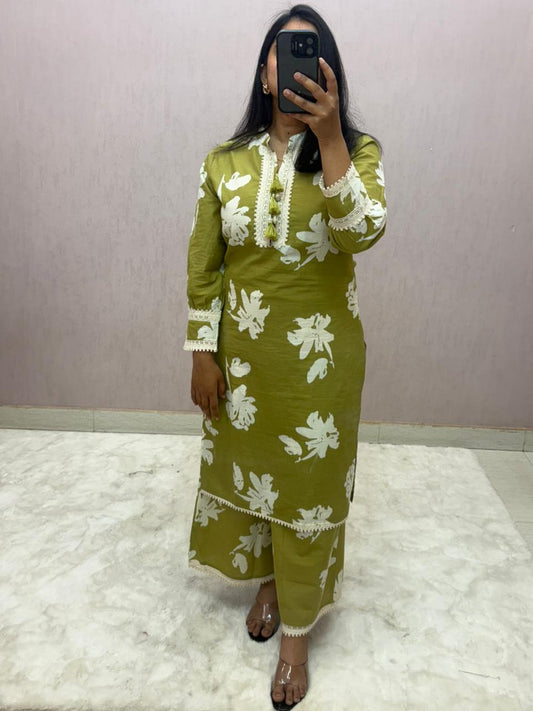 Cotton Printed Co-ord Set